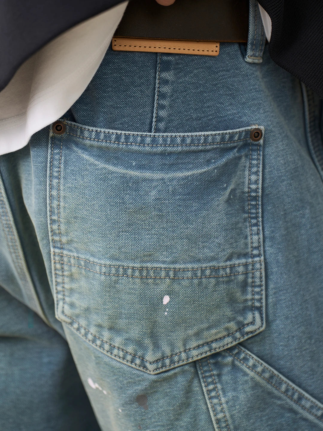 SIMWOOD High Standard Loose Relax 12oz Denim Jeans