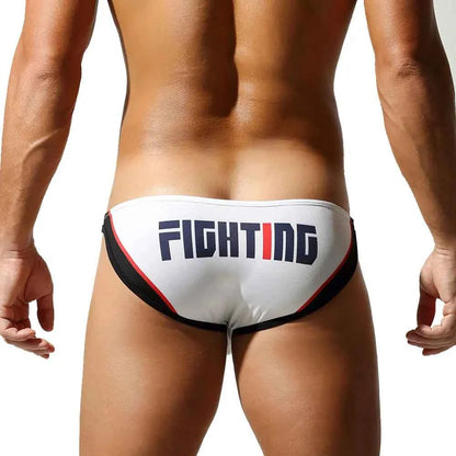 SEOBEAN Men's Low-Rise Briefs with 3D Contoured Pouch and Branded Logo Waistband - Smooth Stretch Fabric Minimalist Underwear