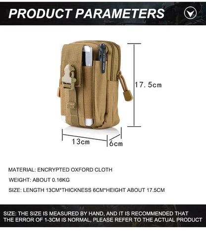 Men'ss Outdoor Tactical Waist Pack