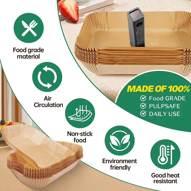Air Fryer Disposable Paper Liners