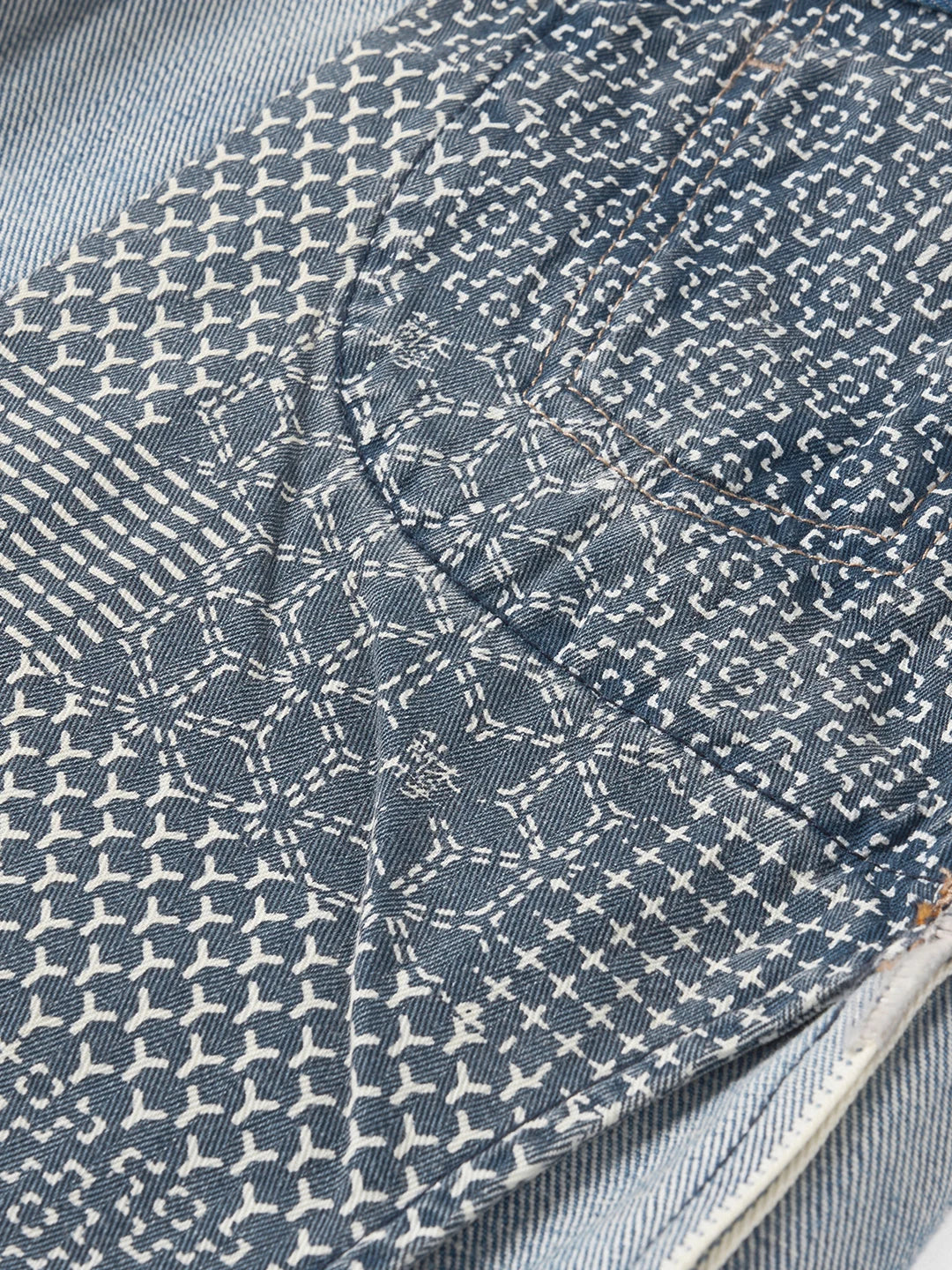 SIMWOOD High Standard Loose Straight 14.3oz Selvedge Denim Jeans