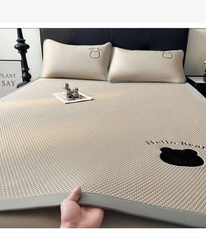 Stay Cool this Summer with Our Premium Cooling Rattan Bed Mat Set