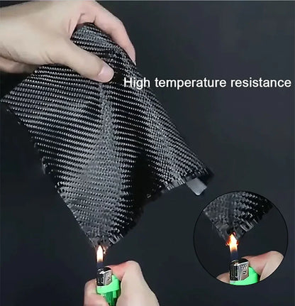 Carbon Fiber Rfid Credit Card Holder Men Wallets Storage Money Bag Hand Purse Small Mini Slim Wallets Carteira Masculina