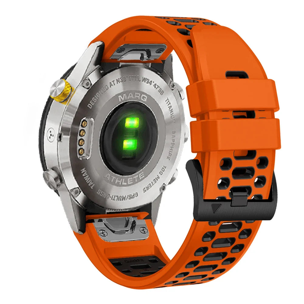 Silicone Watch Band for the Garmin Fenix 7 & 7 Pro (available in 12 colours) Habicare