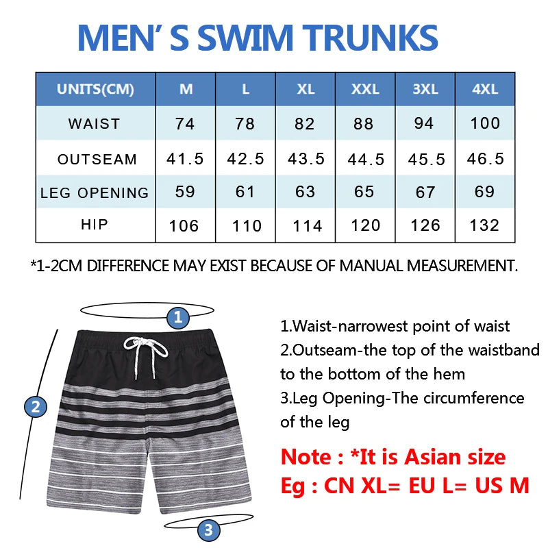 ShopHub NZ men's boardshorts with quick-dry polyester, breathable mesh lining, ideal for gym and beach activities.