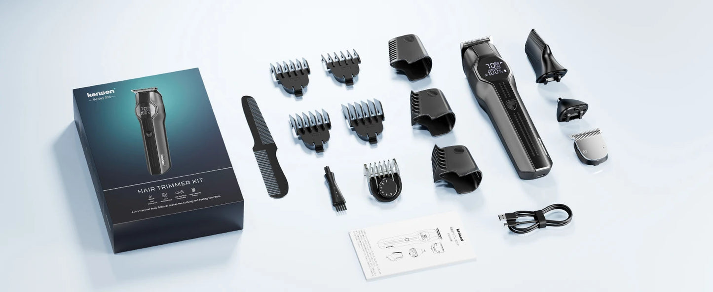Kensen S30 4 in 1 Cordless Hair Clipper