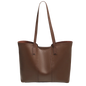 FOXER Soft Leather Handbag Women's Shoulder Bag Cowhide Leather Female Tote Bag Commute Large Capacity Luxury Bucket Bag Purse