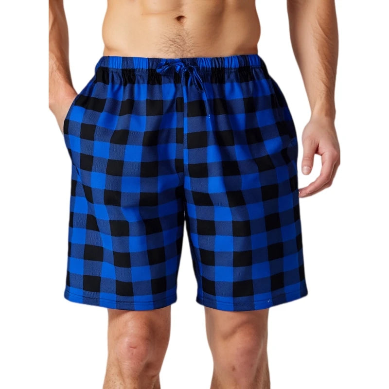 Stylish and Comfortable Men's Summer Pajama Shorts for Blissful Nights