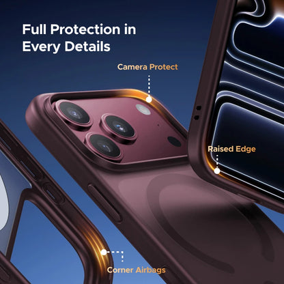 UGREEN Claret Magnetic Case for iPhone 18, 17, Pro Max Case