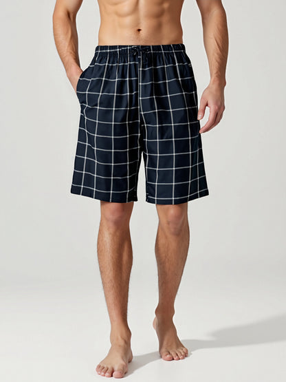 Stylish and Comfortable Men's Summer Pajama Shorts for Blissful Nights