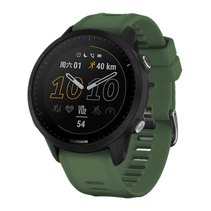 Sports Silicone Strap for the Garmin Forerunner Series - 22mm (10 different colours available) Habicare