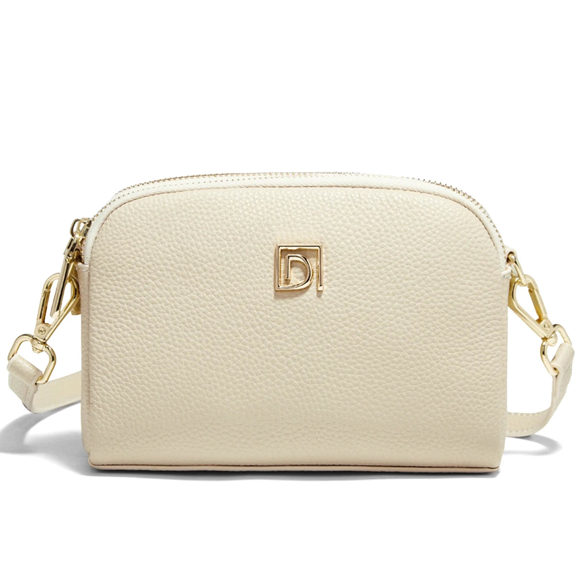 FOXER Lady's Shoulder Bag Genuine Leather Casual Crossbody Bag Solid High Quality Commute Mother's Day Gift