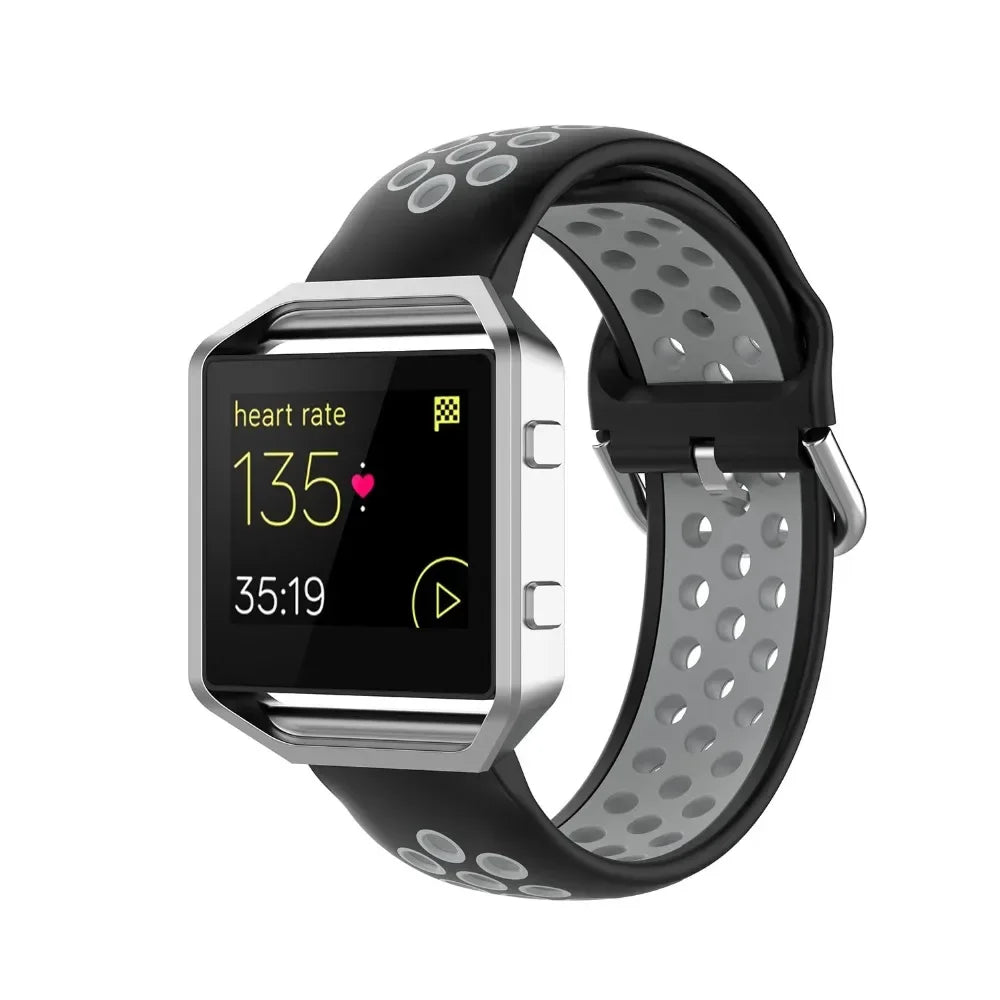 Silicone Sport Strap for the Fitbit Blaze/Versa/Versa 2/Lite Series (15 colours available) Habicare