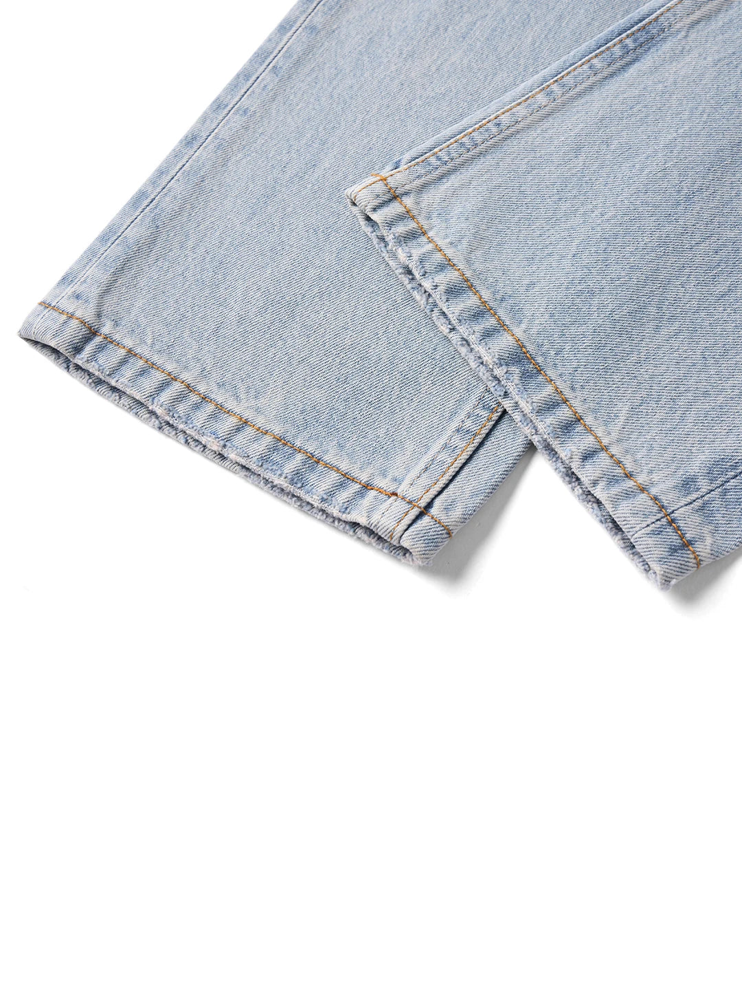 SIMWOOD Loose Straight 13.5oz 100% Cotton Washed Vintage Jeans