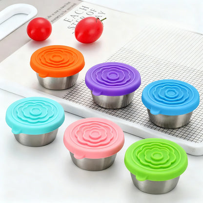 12pc 304 Stainless Steel Food Containers with Leakproof Lids - ShopHub