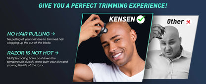 Kensen S31 Head Shaver for Bald Men 5D Magnetic Floating Head Razor