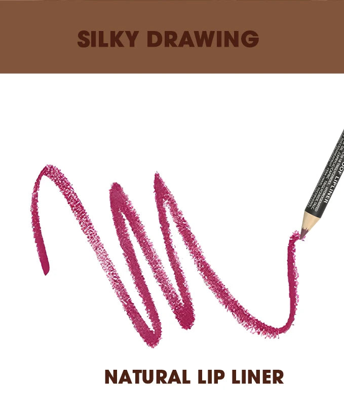 6 PCS/SET Ultra-Fine Wood Lip Liner Set