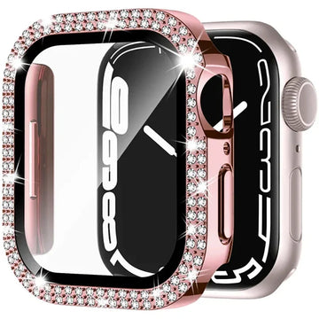 Habicare Sparkle protective case for Apple Watch Series 1, 2 & 3 (38mm), TWS model with glittery design for Apple Watch 38mm.