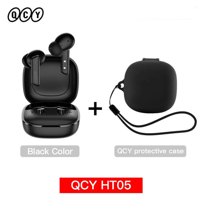 QCY HT05 ANC Wireless Earbuds - TWS Bluetooth 5.2 with 40dB Active Noise Cancellation and In-Ear Mics - ShopHub