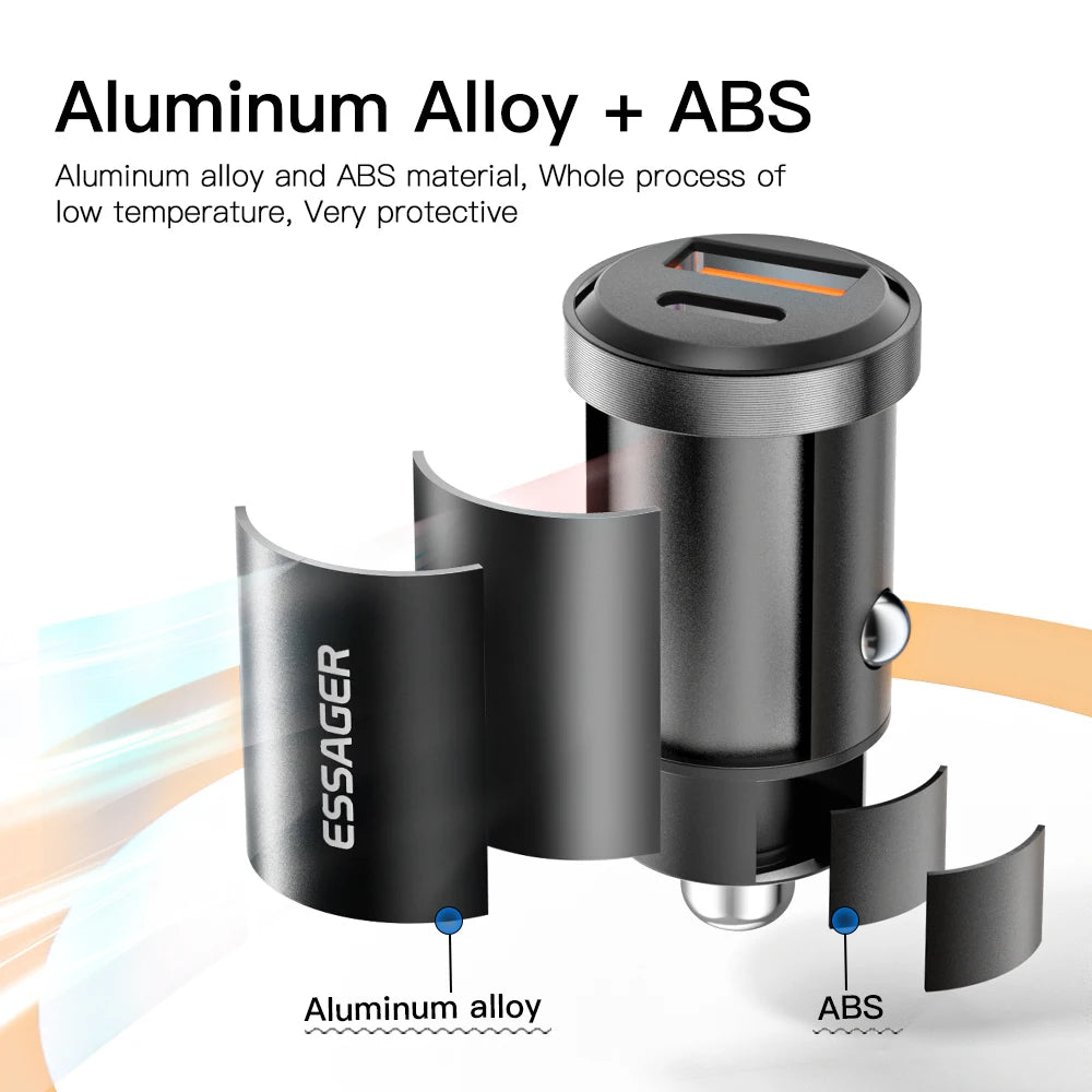 Essager USB Fast Charging Car Charger