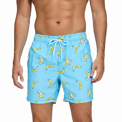 Men's polyester boardshorts from DATIFER 2026 Summer Hot Sale, featuring quick-dry, breathable mesh liner, ideal for gym or beach.