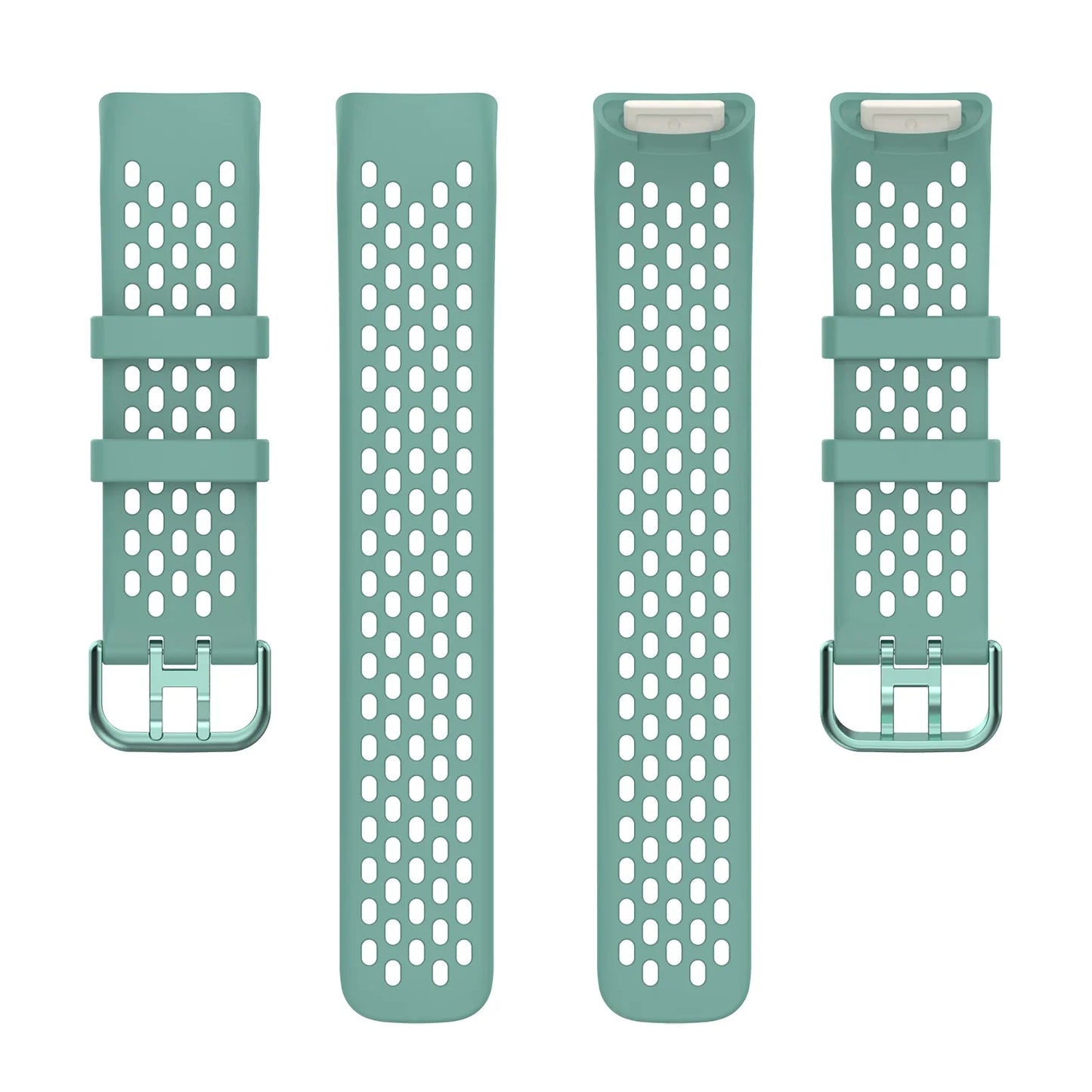 Silicone Strap for the Fitbit Charge 5/6 Series (12 colours available) Habicare