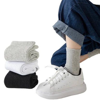 Cotton Sport Socks – 5 Pairs (Ages 3–13) (5 colours available) Habicare