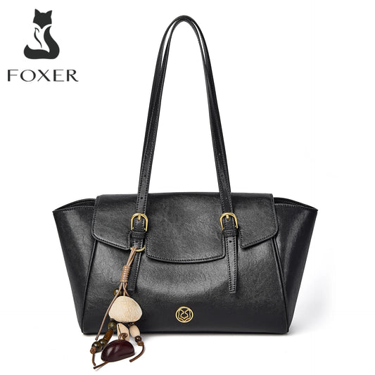 FOXER Genuine Leather Handbag