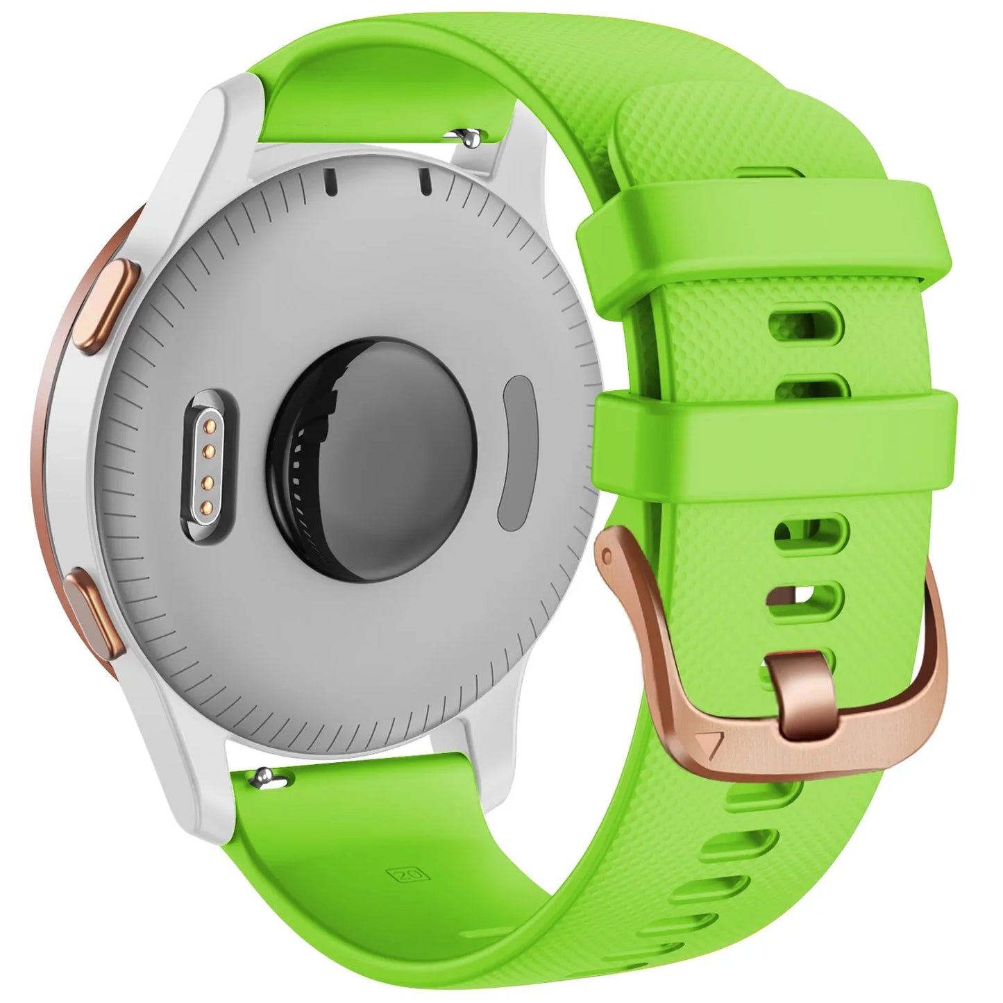 Silicone Replacement Strap for the Garmin Venu Sq Series (available in 10 colours) Habicare