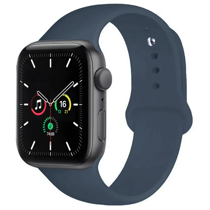 Silicone Replacement Strap for Apple Watch Series (38mm - 42mm) (available in 45 colours) Habicare