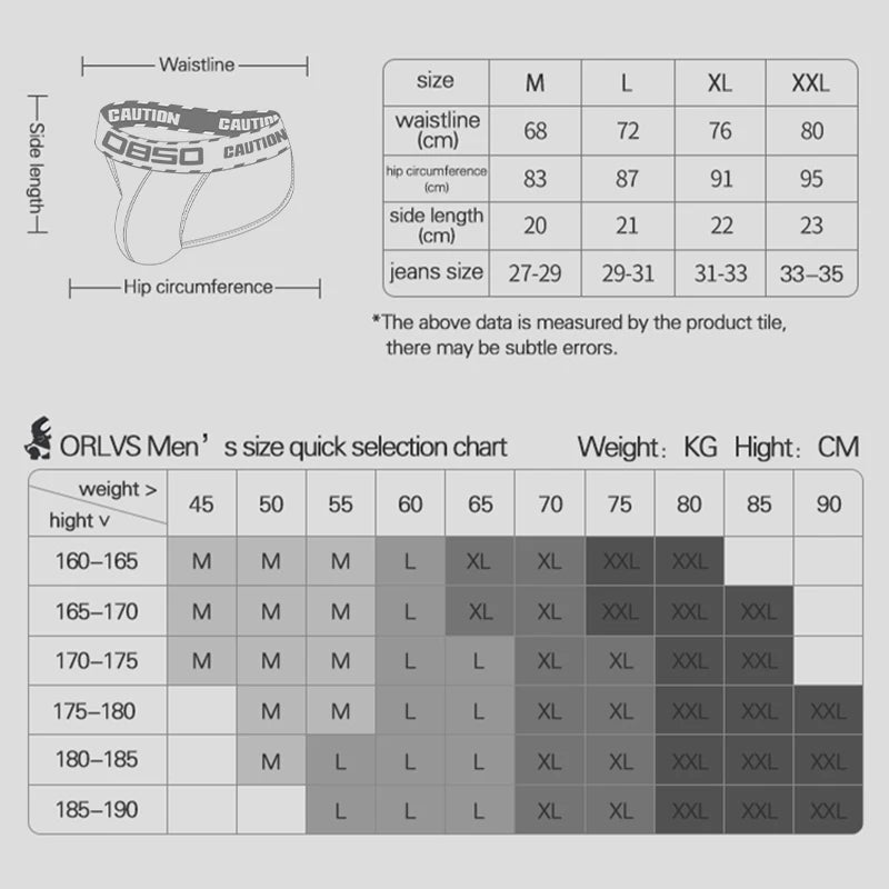 CMENIN BS3105 Cotton Patchwork Briefs