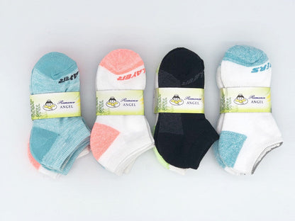 (12 Pairs) 4-6 Years Kids' Ankle Socks Cushion Socks dealonline.co.nz