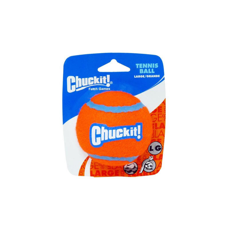 Chuckit! Tennis Ball Lge - 1pk Animal Addiction Limited