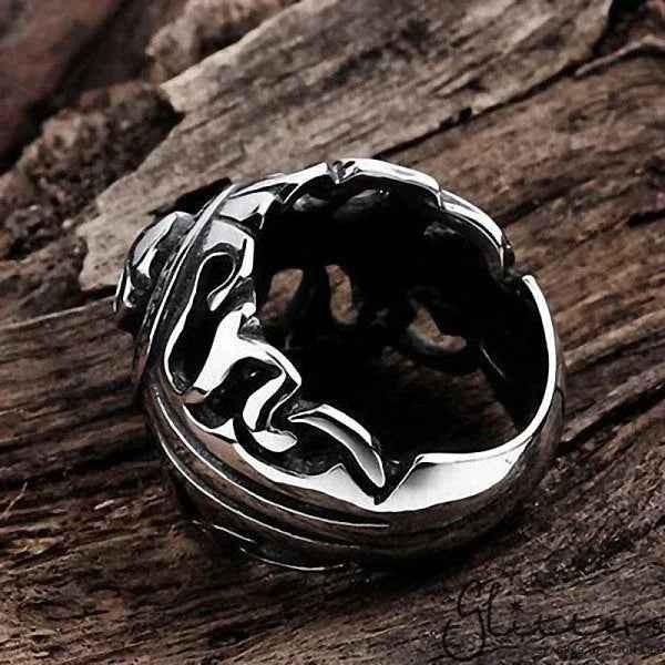 Stainless Steel Skull Cast Ring