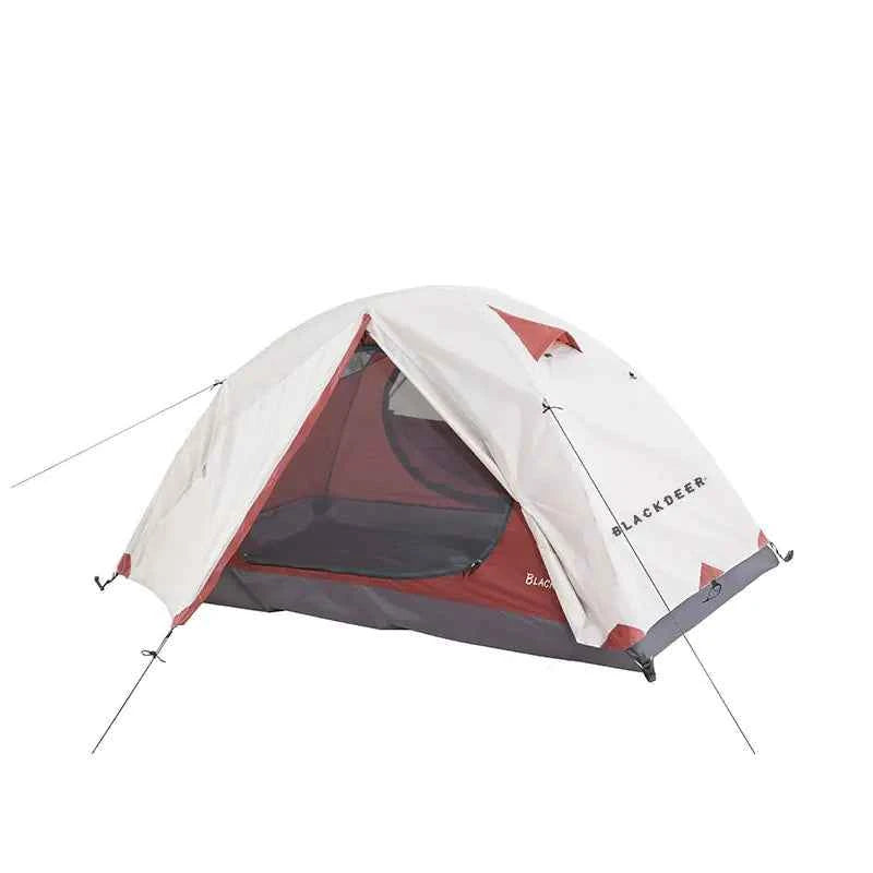 BlackDeer Double Layer Camping Tent - 2-3 Person Waterproof 3/4 Season Shelter with Aluminum Poles