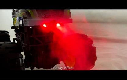 Big Wheels Beast Monster Pickup Truck Remote Control 15KMH 1:16 with Light Spray dealonline.co.nz