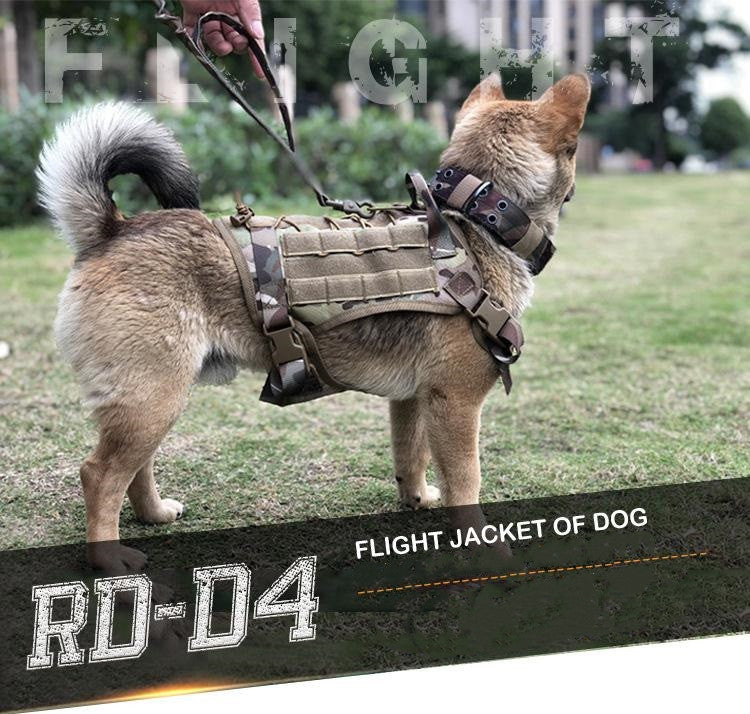 Tactical Dog Harness Flight Jacket Training Vest dealonline.co.nz