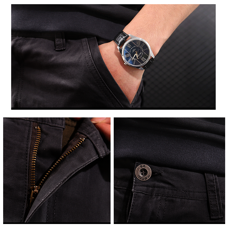 Work Pants Cotton Size 30,31,32,33,34,35 Black Grey Green dealonline.co.nz
