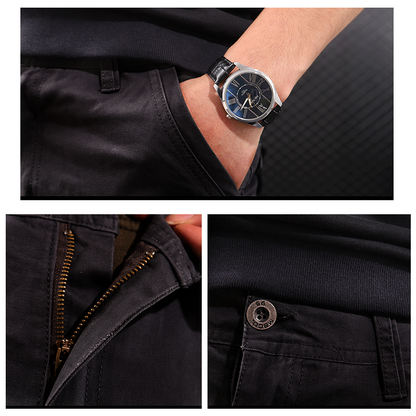 Work Pants Cotton Size 30,31,32,33,34,35 Black Grey Green dealonline.co.nz