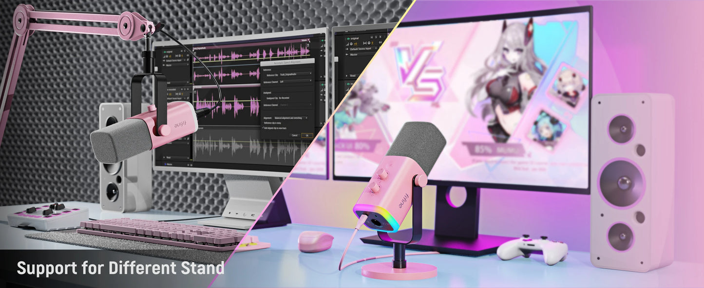 Elevate Your Streaming Game with the FIFINE USB/XLR Gaming Microphone