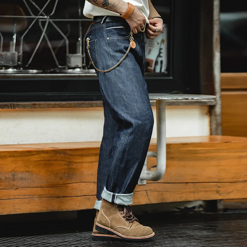 Maden Vintage 13.5oz Heavyweight Selvedge Raw Denim Jeans