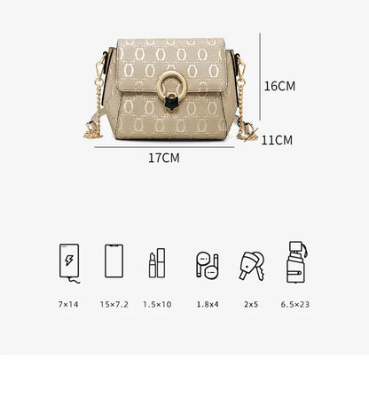 FOXER Luxury Brand Women's Shoulder Bag Cowhide Leather Gold Elegant Female Flap Bag 2026 Fashion Lady Crossbody Bag Purse