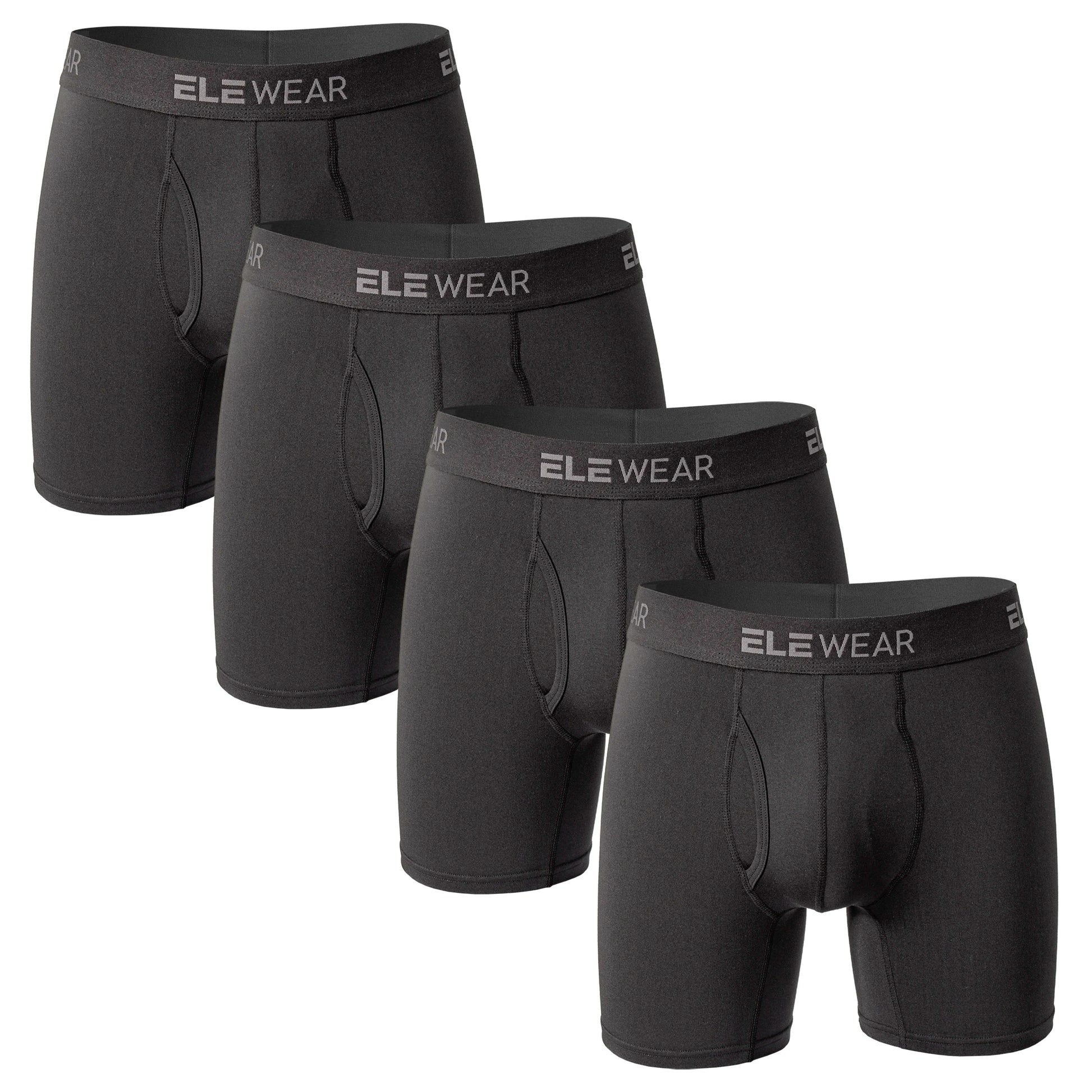 4 Pack Men's Breathable Boxershorts with Opening - ShopHub
