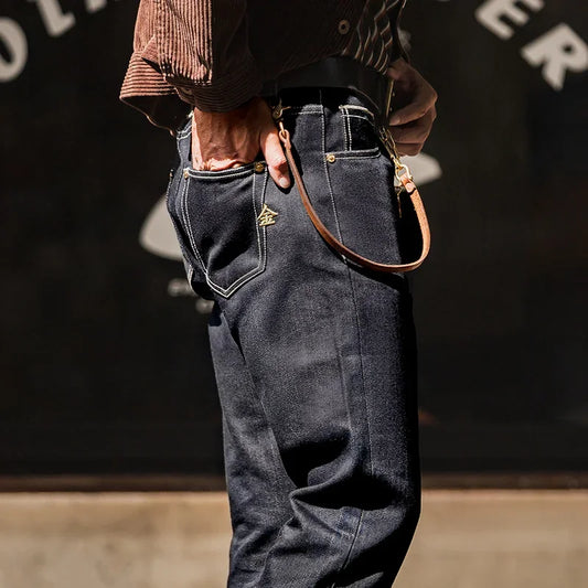 Maden Vintage Embroidered Denim Jeans