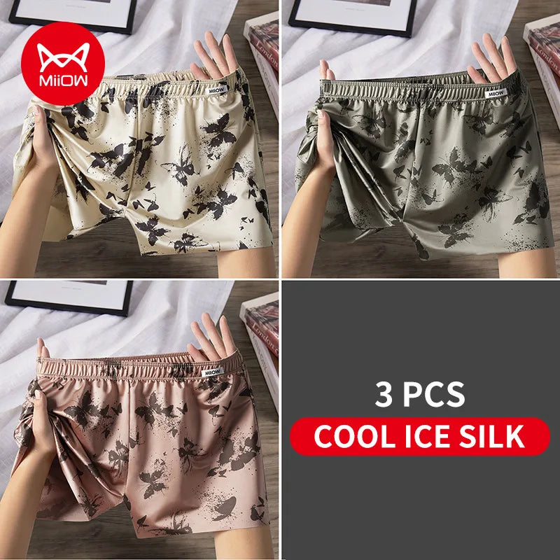 MiiOW Ice Silk Men's Underwear for Ultimate Breathability and Comfort - ShopHub