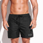 DESMIIT S57 Striped Swim Shorts with Mesh Liner