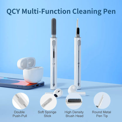 QCY T13 Wireless Earphones with 4 Mic ENC, HD Call, Stereo Sound, Touch Control, Long Standby 40Hrs - ShopHub