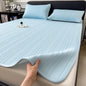 Experience Ultimate Comfort with Our Cooling Ice Silk Bed Mat - Perfect for Summer Nights!