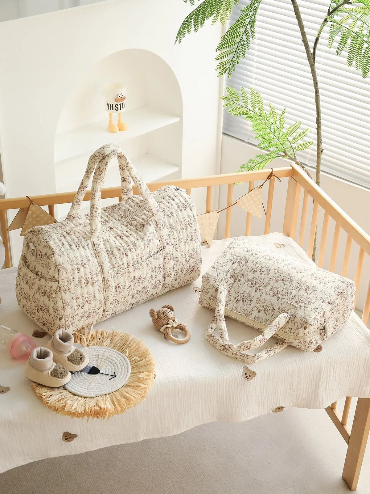 Large Mommy Bag Maternity Baby Diaper Storage Bag Large Capacity Baby Items Organizer Women Travel Bag Multi-functional Handbag