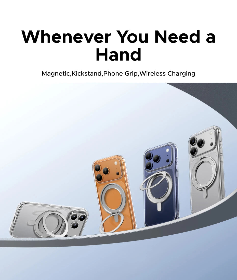 UGREEN 360° Magnetic Stand Case for iPhone 18, 17, & Pro Max Models